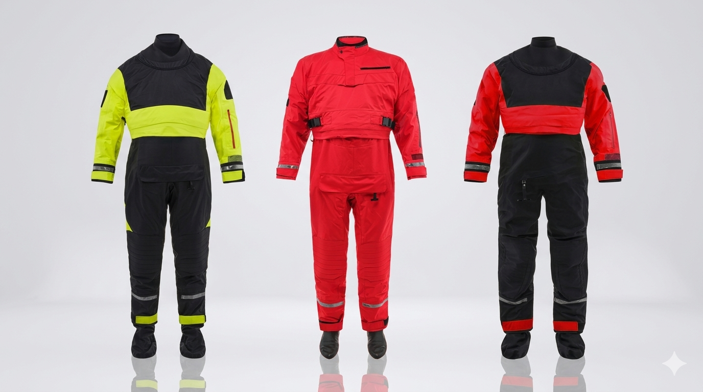 Comparatica drysuits, Trajes Secos de Rescate