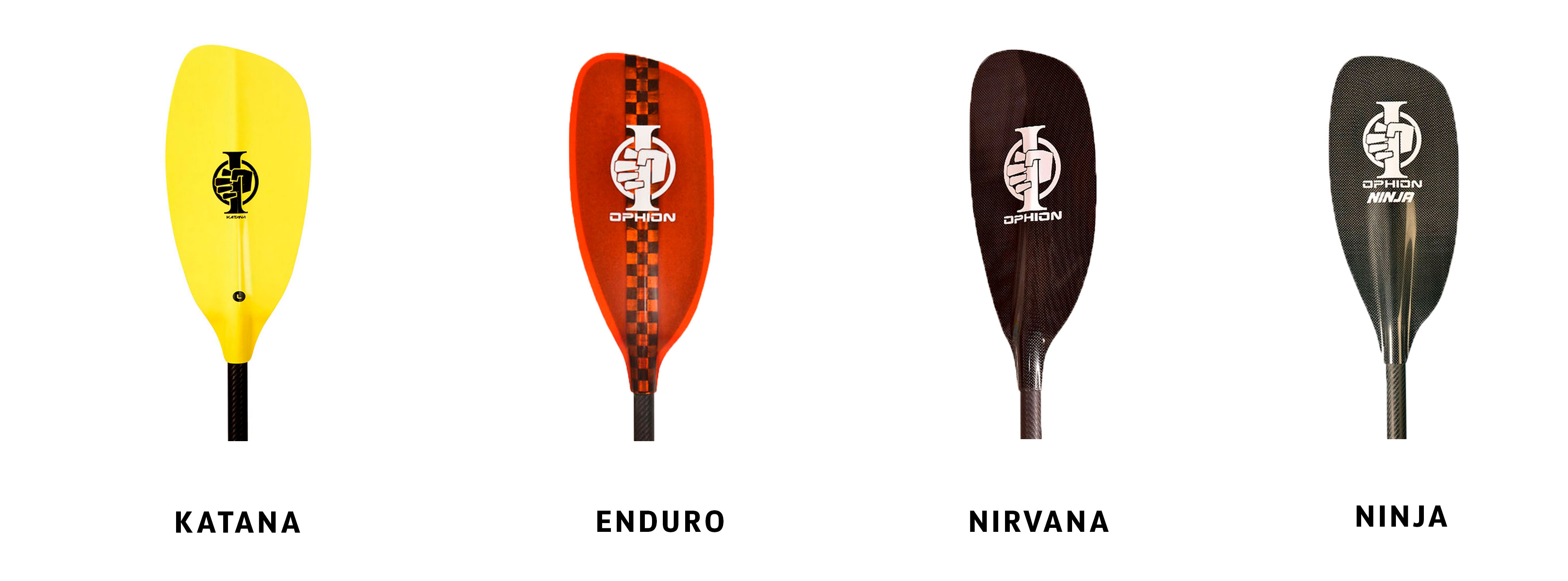 Comparativa palas de kayak y packraft