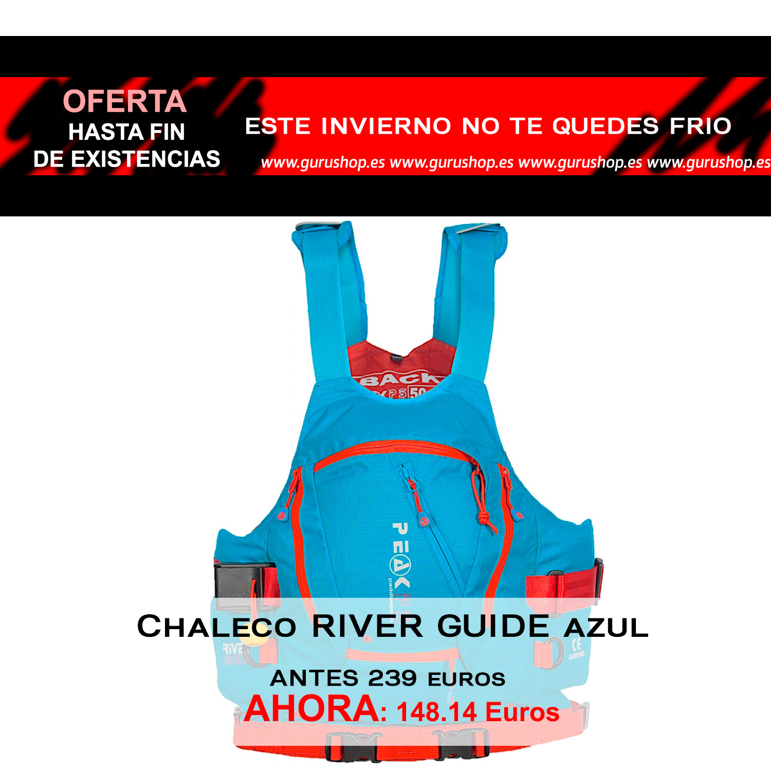 Chaleco River Guide PeakUK