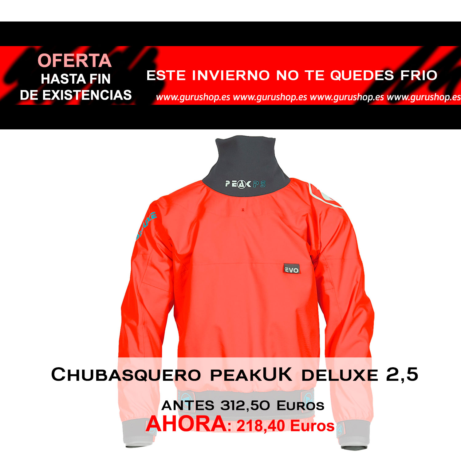 Anorak PeakUK Deluxe X2,5