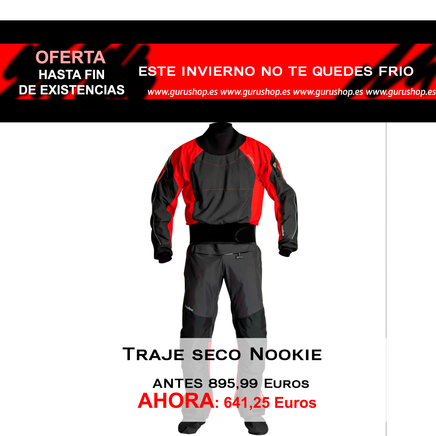 Traje seco Nookie Fusion Drysuit